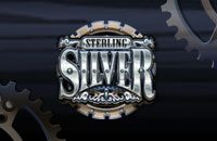 Sterling Silver 3D Online Video Slot Game £$€800 Bonus