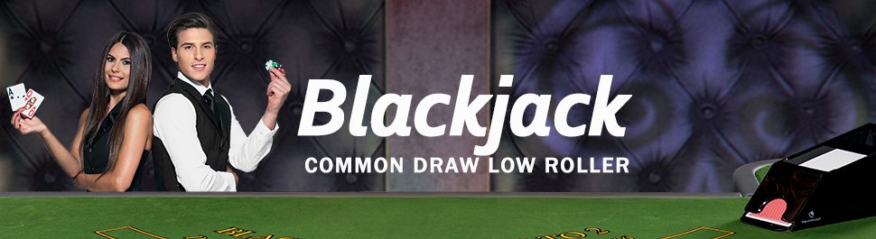 Live Blackjack UK - BJ Common Draw Low Roller