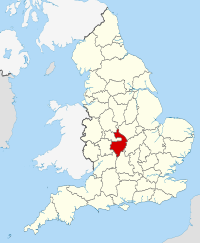 Warwickshire within England