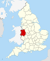 Shropshire within England