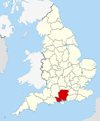 Hampshire within England