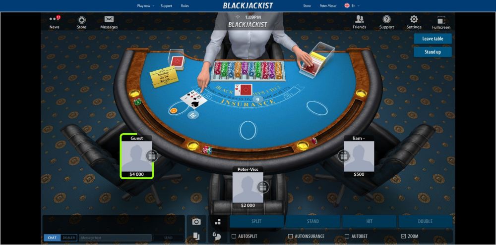 10 Best Blackjack Online Multiplayer Platforms